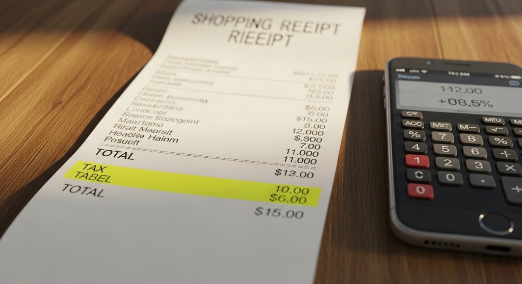 Why Your Receipt Total Never Matches Your Budget