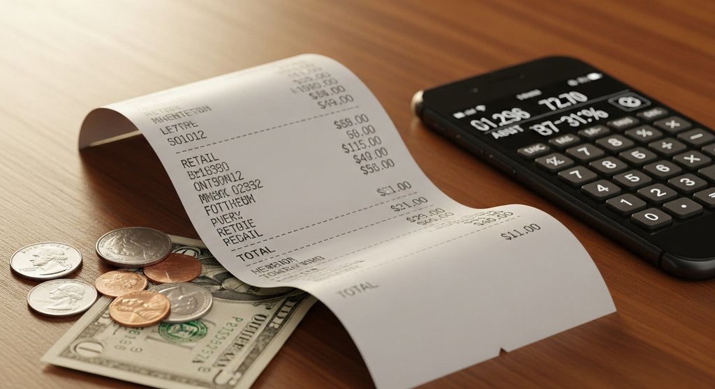 Why Your Receipt Total Never Matches the Price Tag