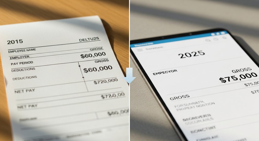 Why Your 2015 Salary Feels Smaller in 2025
